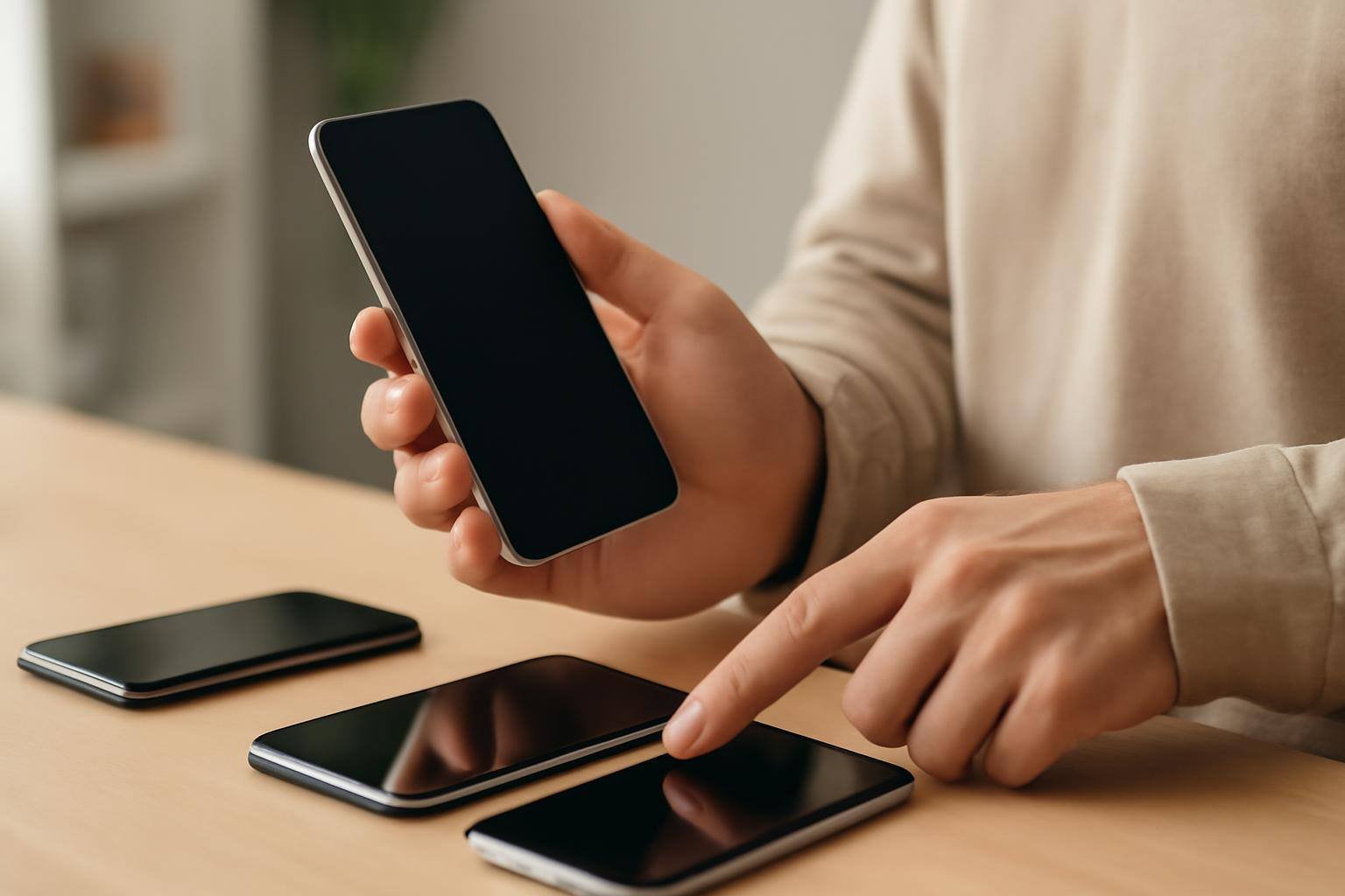 صورة توضيحية حول اختيار هاتف ذكي