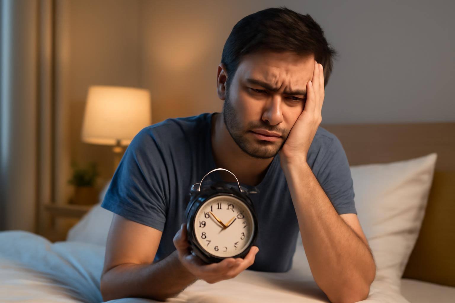 صورة توضيحية حول اضطراب مواعيد النوم