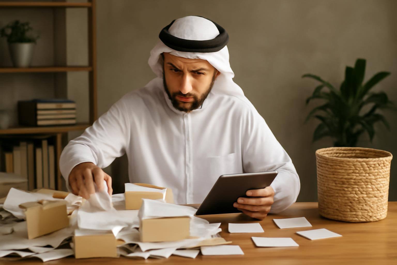 صورة توضيحية حول إدارة الفوضى الرقمية