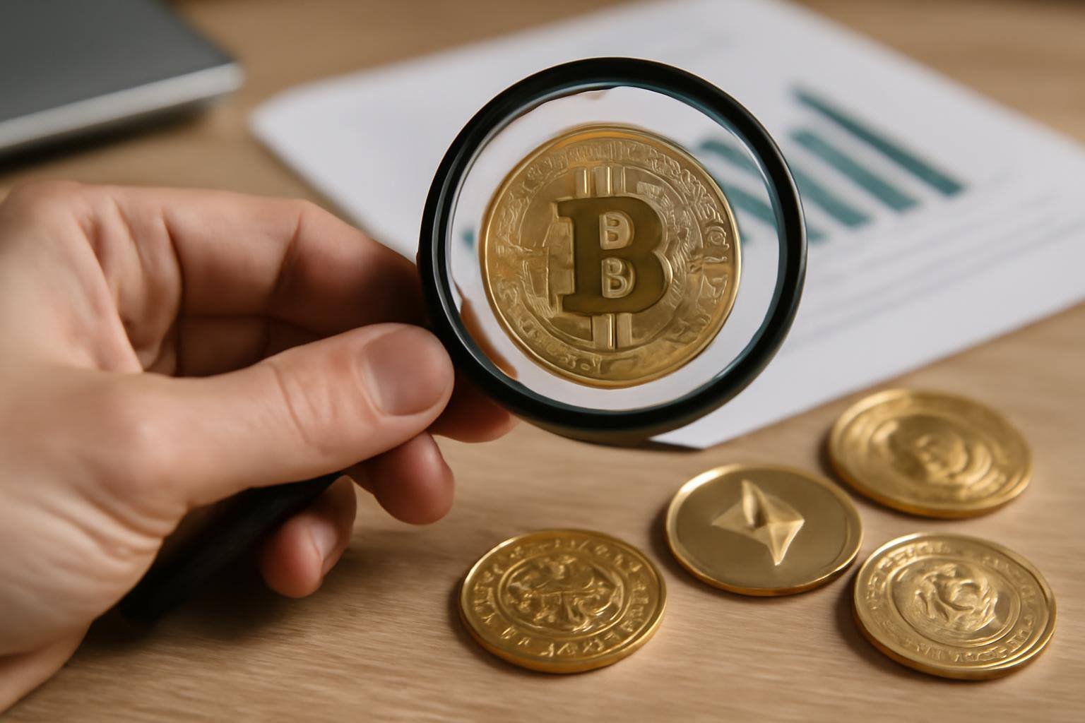 صورة توضيحية حول تقييم العملات الرقمية الجديدة