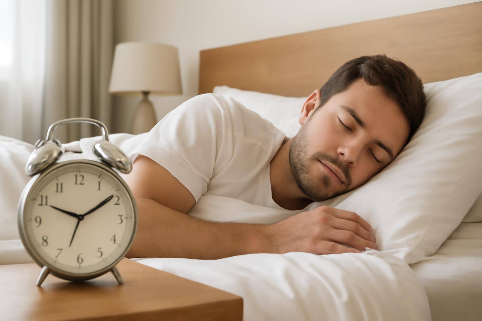 صورة توضيحية حول فوائد تنظيم النوم