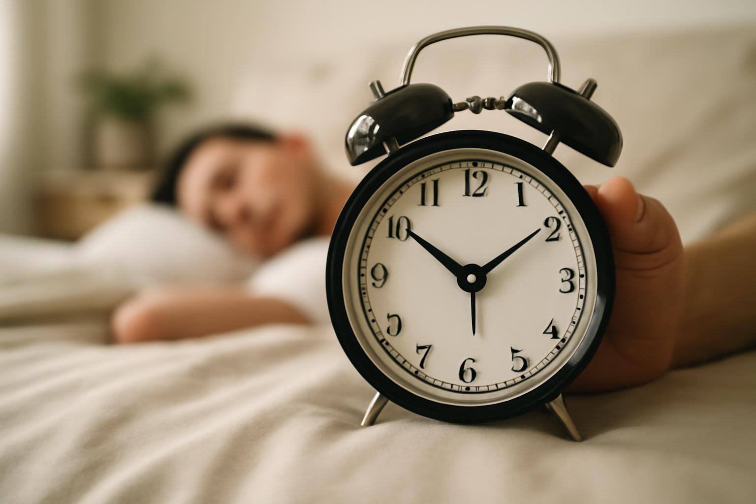 صورة توضيحية حول تنظيم الساعة البيولوجية